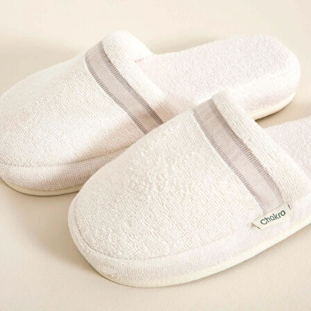 Derin Unisex Terlik Ekru/Bej/Kahve