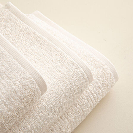 Samantha Banyo Havlusu 85x150 cm Ekru