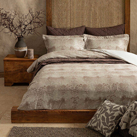 Forrest Nevresim Seti King Size 230x220 cm Kahve