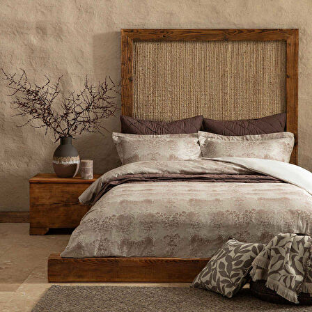 Forrest Nevresim Seti King Size 230x220 cm Kahve