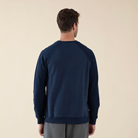 Naphte Erkek Sweatshirt Marin Mavi