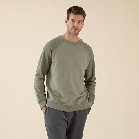 Naphte Erkek Sweatshirt Yeşil