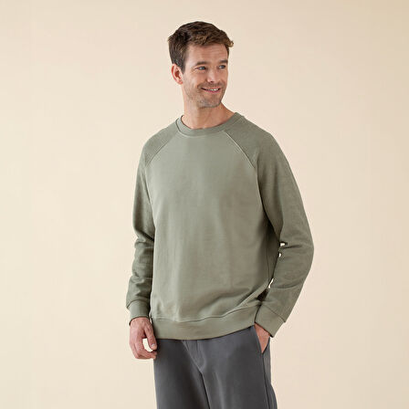 Naphte Erkek Sweatshirt Yeşil