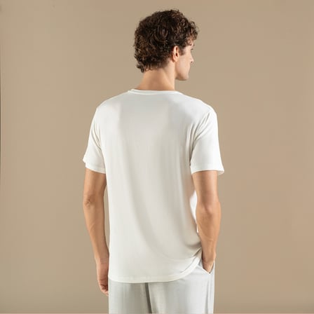 Insenco Erkek T-shirt Ekru