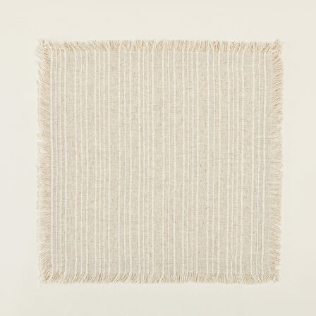 Crudo Peçete 45x45 cm Natural