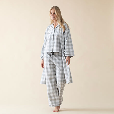 Castillo Kadın Sabahlık Gri