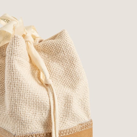 Kraft Şişe Taşıma Çantası Natural