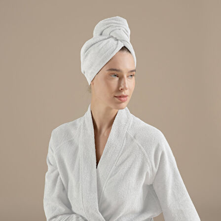 Solid Saç Bonesi  Beyaz