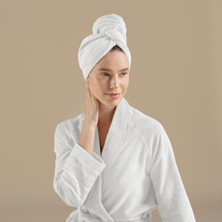 Solid Saç Bonesi  Beyaz