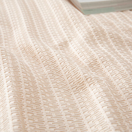 Palmita Pike Çift Kişilik 200x220 cm Pudra