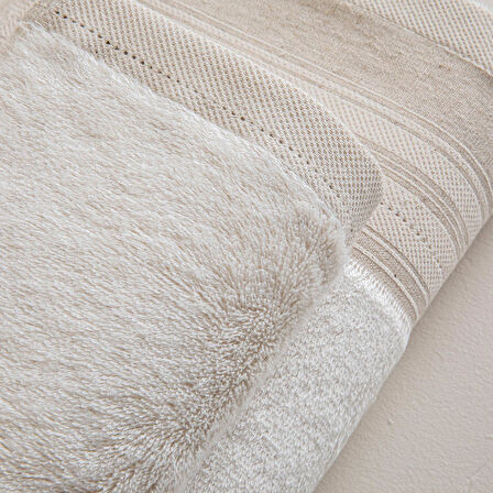 Marre Yüz Havlusu 50x90 Cm Natural