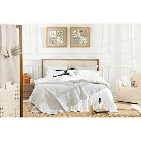 Madelıne Nevresim Seti Double Beyaz