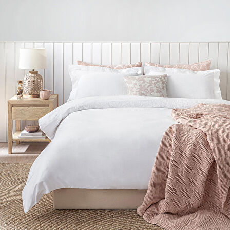 Maralle Nevresim Seti King Beyaz