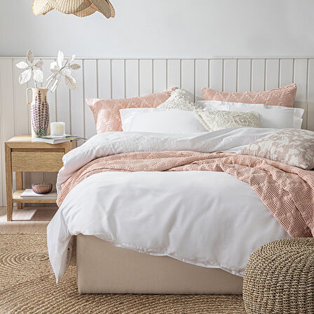 Maralle Nevresim Seti King Beyaz