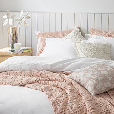 Maralle Nevresim Seti King Beyaz