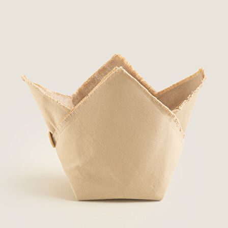 Button Saksılık 15 Cm Natural