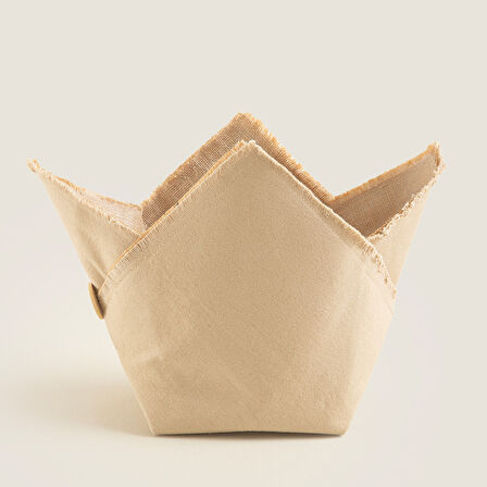 Button Saksılık 19 Cm Natural