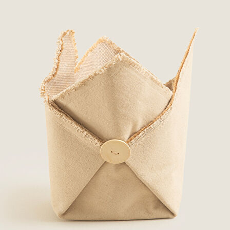 Button Saksılık 24 Cm Natural