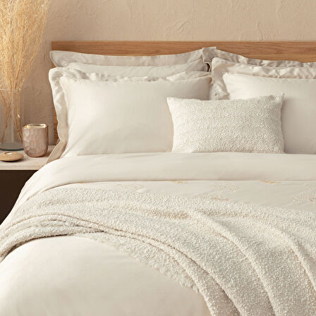 Sidel Nevresim Setı DBL Bej