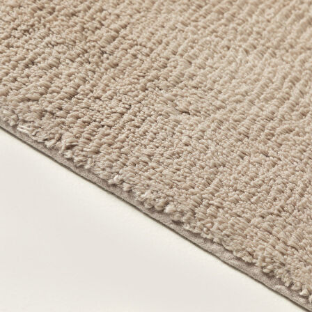 Bamboo Solid Banyo Paspası 40x60cm Koyu Bej