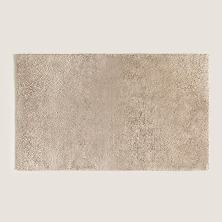 Bamboo Solid Banyo Paspası 70x130 cm Koyu Bej
