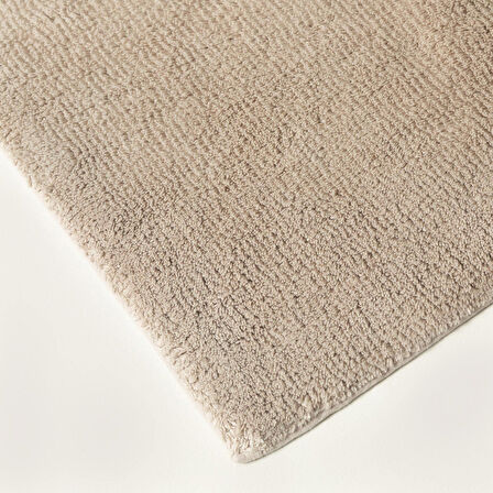 Bamboo Solid Banyo Paspası 70x130 cm Koyu Bej