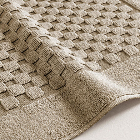 Floss Ayak Havlusu 50x70 cm Koyu Bej