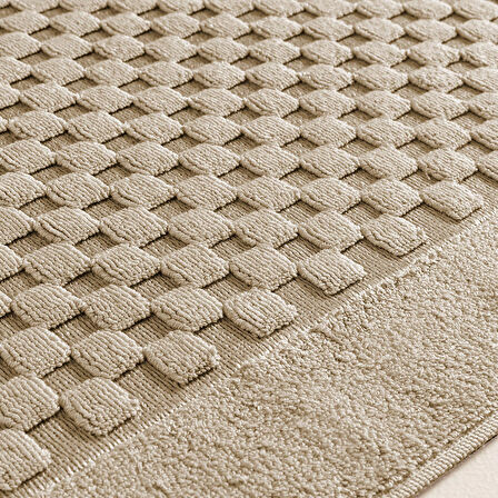 Floss Ayak Havlusu 50x70 cm Koyu Bej