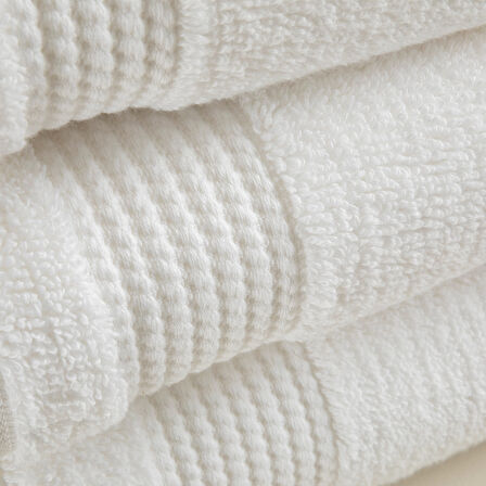 Eva Cotton Banyo Havlusu 85x150 Cm Beyaz