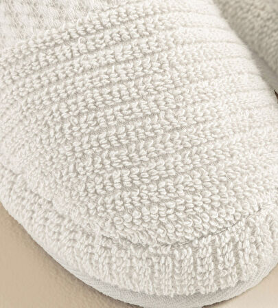 Eva Cotton Unısex Terlik Beyaz