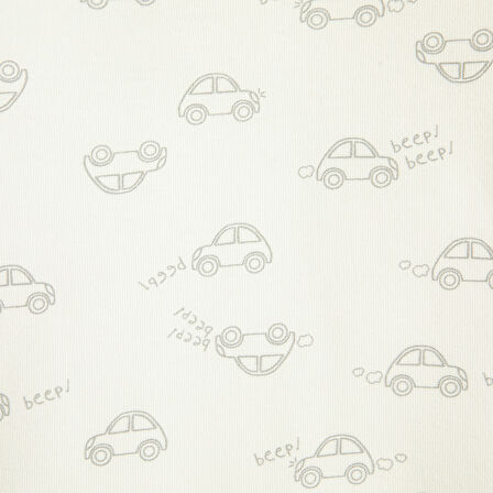 Little Driver Baskılı Body Ekru