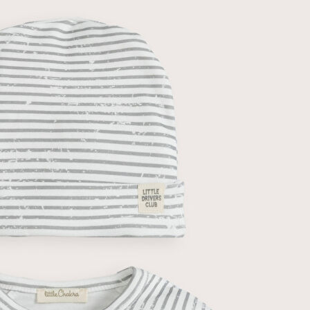 Little Driver Tulum & Şapka Set Antrasit