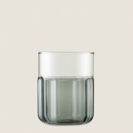 Enric Su Bardağı 380 Ml Gri