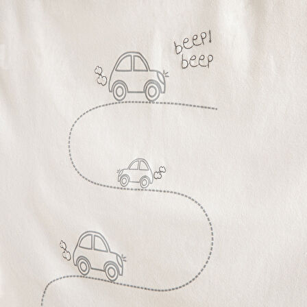 Little Driver Battaniye (80x80) Ekru