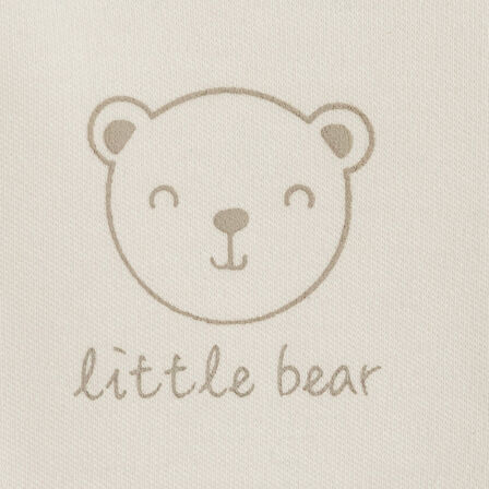 Cool Bear 3'lü Body Set Ekru/Lacivert