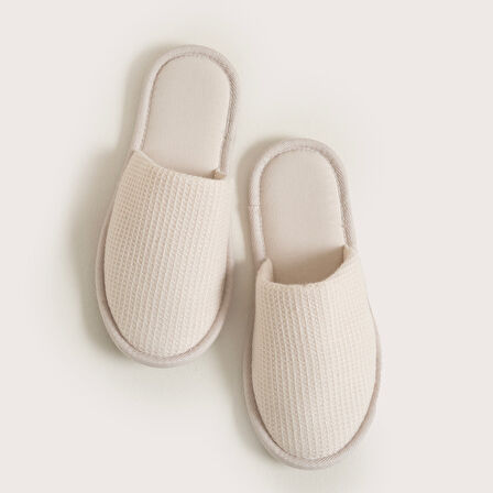 Little Basic Unisex Terlik Bej