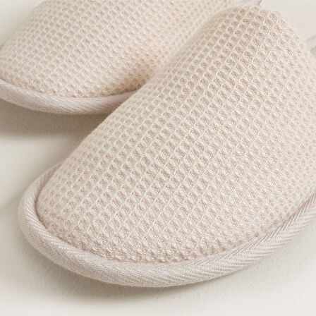 Little Basic Unisex Terlik Bej