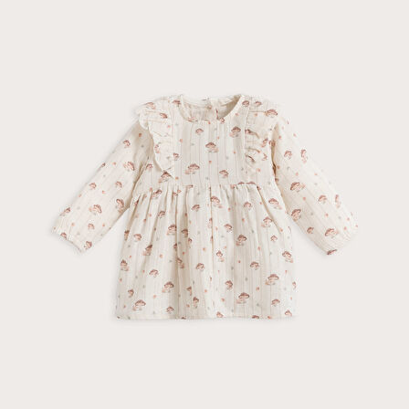 Woodland Elbise Külot Set Ekru