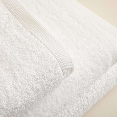 Flovya Banyo Havlusu 85x150 Cm Beyaz
