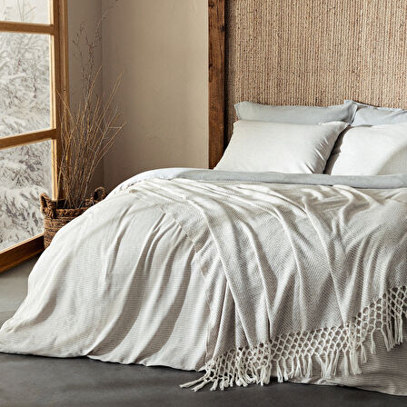 Morıan Nevresim Set 200x220 Cm Natural