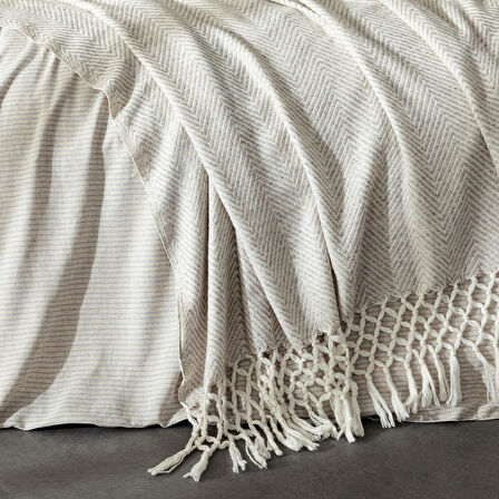 Morıan Nevresim Set 200x220 Cm Natural