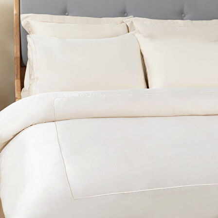 Bambu Nevresim Takımı King Bej