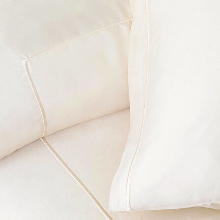 Bambu Nevresim Takımı King Bej