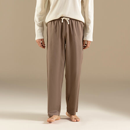 Verya Pijama Alt Koyu Kahve
