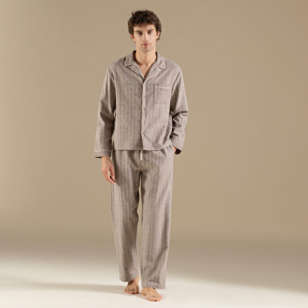 Ranel Pijama Takımı Kahve