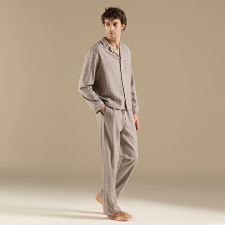 Ranel Pijama Takımı Kahve