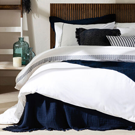 Patric Nevresim Seti 200x220 Cm Beyaz