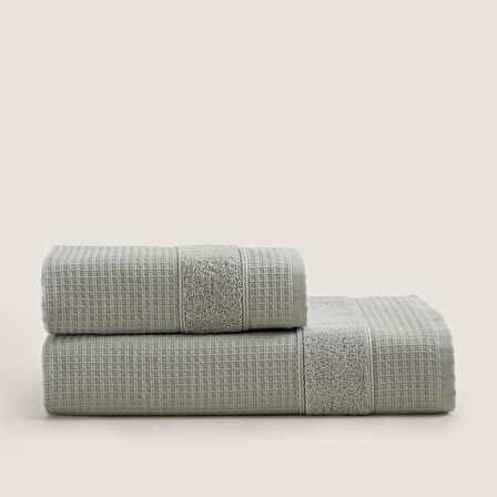 Frances Havlu 50X90 Cm DUMAN YEŞİLİ