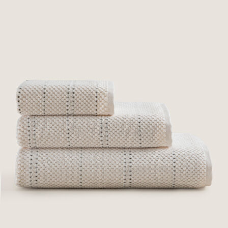 Etoıle Havlu 50X90 Cm Ekru