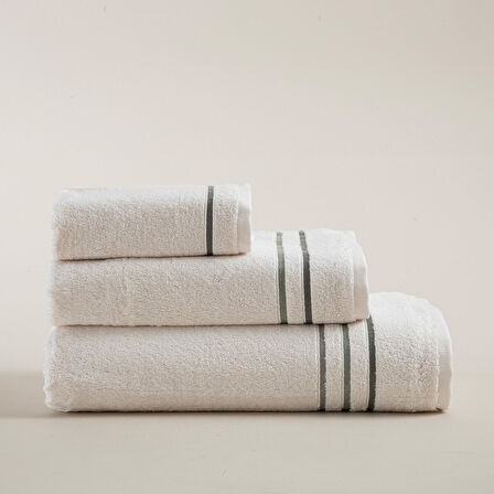 Narcıso Havlu 85X150 Cm Ekru